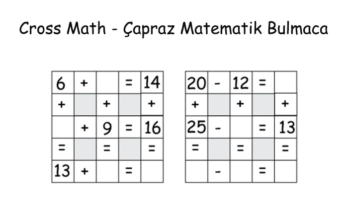 Cross Math (Çapraz Matematik Bulmaca) Nasıl Oynanır?